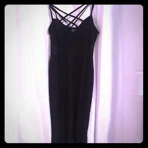 Killstar full length lace dress size XL